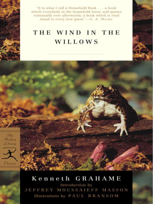 Title details for The Wind in the Willows by Kenneth Grahame - Wait list